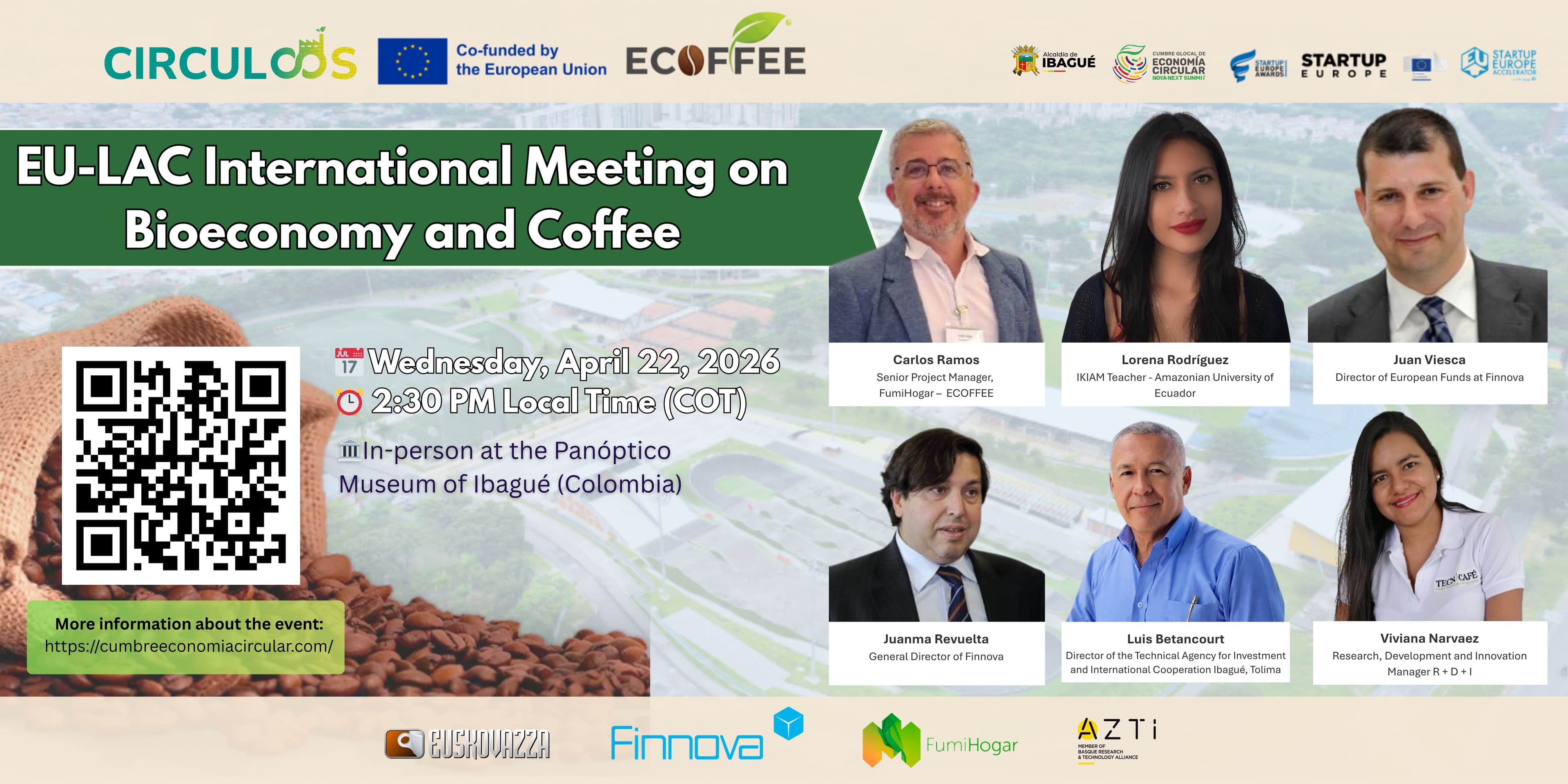 The European ECOFFEE project lands in Colombia to boost the circular bioeconomy in the coffee ecosystem