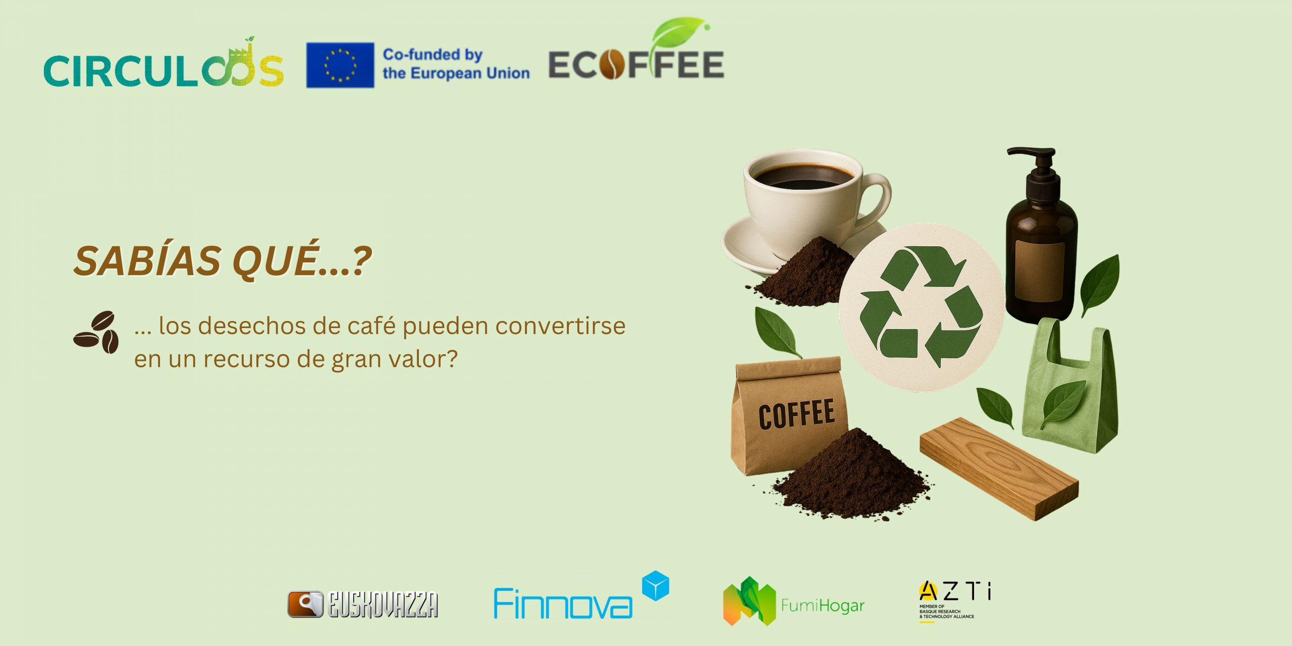 ¿Sabías que los residuos del café pueden convertirse en un recurso de alto valor?